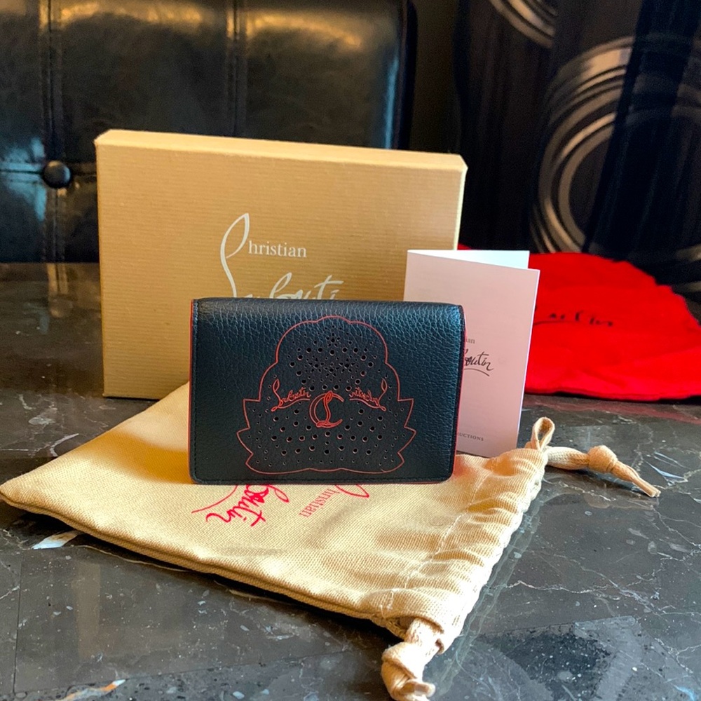 Louboutin card case holder! ♥️💋